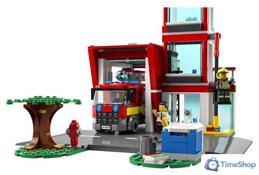 Конструктор LEGO City 60320 Пожарная часть - Изображение №25 — Интернет-магазин Time-Shop
