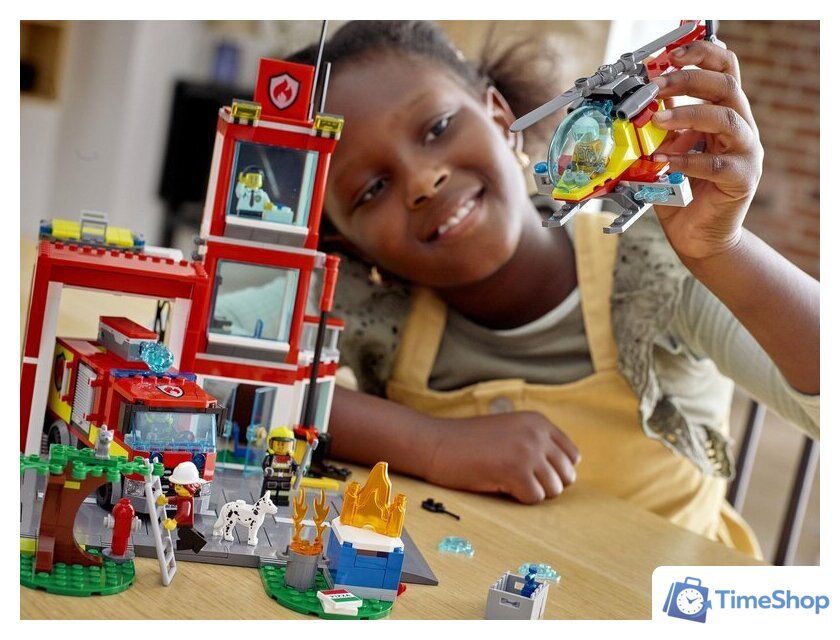Конструктор LEGO City 60320 Пожарная часть - Изображение №6 — Интернет-магазин Time-Shop