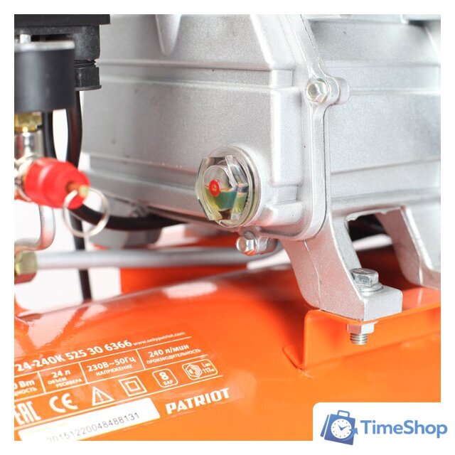Компрессор Patriot EURO 24-240K - Изображение №7 — Интернет-магазин Time-Shop
