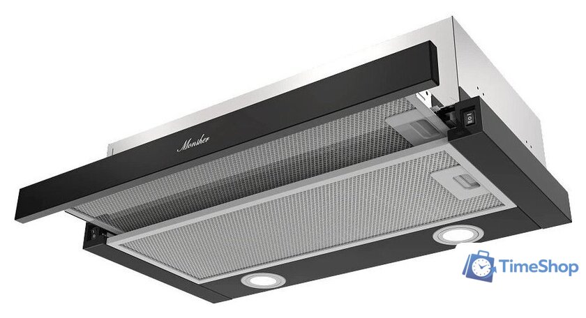 Кухонная вытяжка Monsher Laura 60 Noir - Изображение №1 — Интернет-магазин Time-Shop