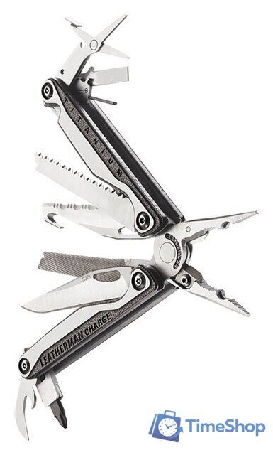 Мультитул Leatherman Charge Plus TTi (серый) - Изображение №2 — Интернет-магазин Time-Shop