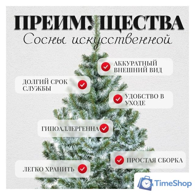 Сосна Erbis Sosna с белыми кончиками 250 - Изображение №5 — Интернет-магазин Time-Shop