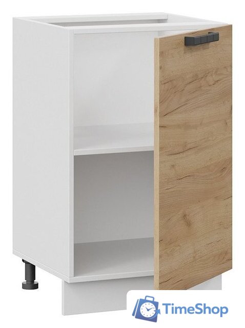 Шкаф напольный Трия Детройт 1Н5 (белый/дуб крафт золотой) - Изображение №5 — Интернет-магазин Time-Shop