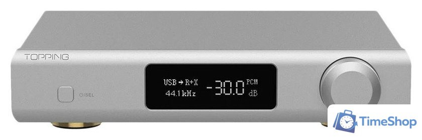 Цифро-аналоговый преобразователь Topping D90 III Sabre (серебристый) - Изображение №1 — Интернет-магазин Time-Shop
