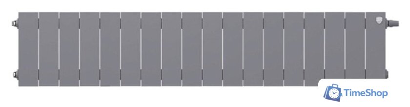 Биметаллический радиатор Royal Thermo PianoForte 200 VDR Silver Satin (18 секций) - Изображение №2 — Интернет-магазин Time-Shop
