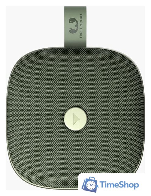 Беспроводная колонка Fresh'n Rebel Rockbox Bold XS (Dried Green) - Изображение №4 — Интернет-магазин Time-Shop