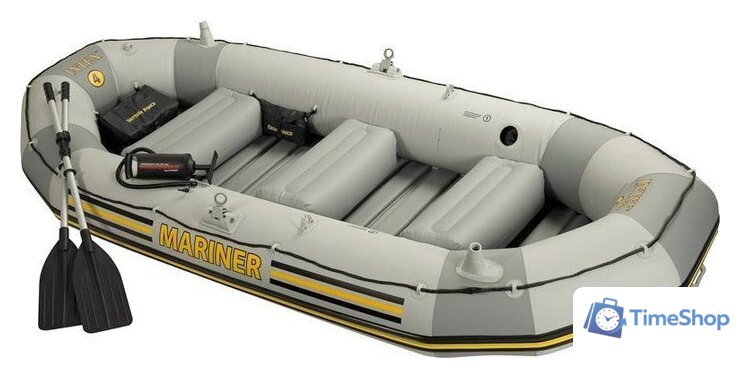 Гребная лодка Intex Mariner 4 Set (Intex-68376) - Изображение №6 — Интернет-магазин Time-Shop