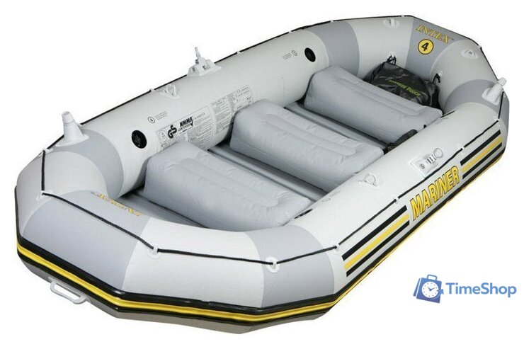 Гребная лодка Intex Mariner 4 Set (Intex-68376) - Изображение №3 — Интернет-магазин Time-Shop