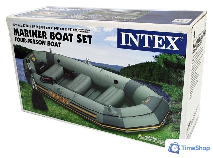 Гребная лодка Intex Mariner 4 Set (Intex-68376) - Изображение №31 — Интернет-магазин Time-Shop
