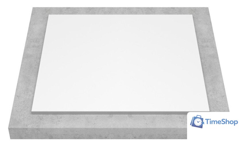  ЗОВ Тумба под умывальник Кито 40 K40LW0MWMC-LDSPWС0 (белый матовый) - Изображение №4 — Интернет-магазин Time-Shop