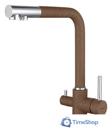 Смеситель GranFest Мрамор 3611 (терракот) - Изображение №1 — Интернет-магазин Time-Shop