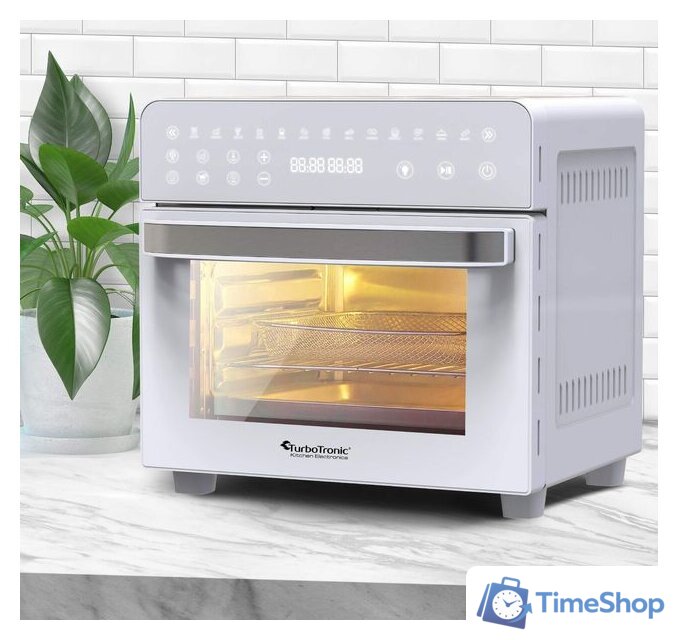 Мини-печь TurboTronic TT-AFO14 (черный/серебристый) - Изображение №7 — Интернет-магазин Time-Shop
