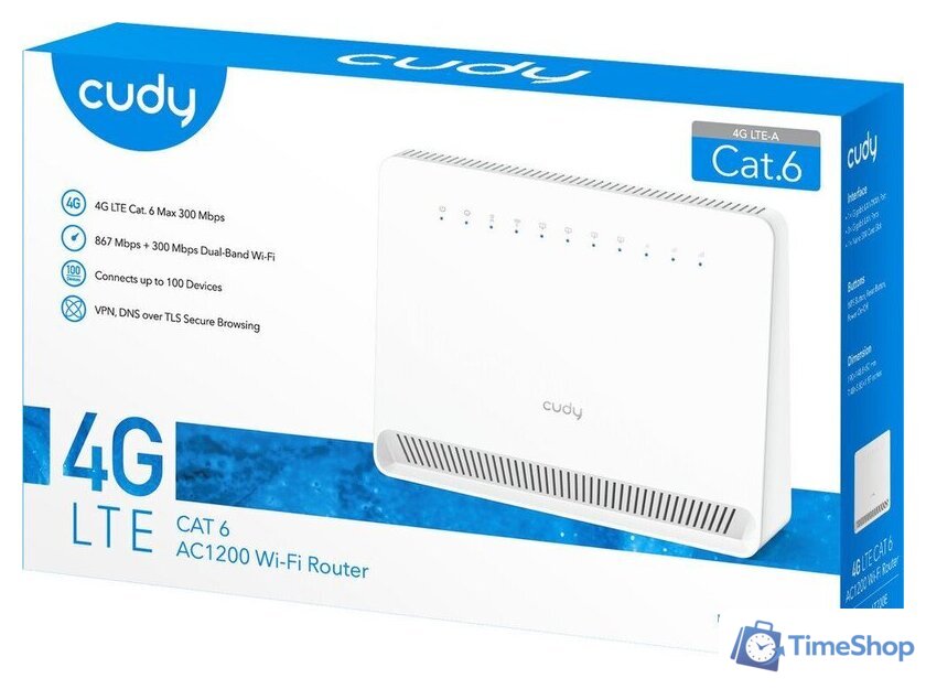 4G Wi-Fi роутер Cudy LT700E 1.0 - Изображение №7 — Интернет-магазин Time-Shop