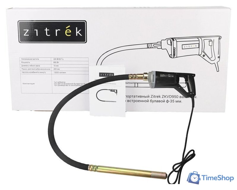 Вибратор глубинный Zitrek ZKVD900 083-3204 - Изображение №5 — Интернет-магазин Time-Shop