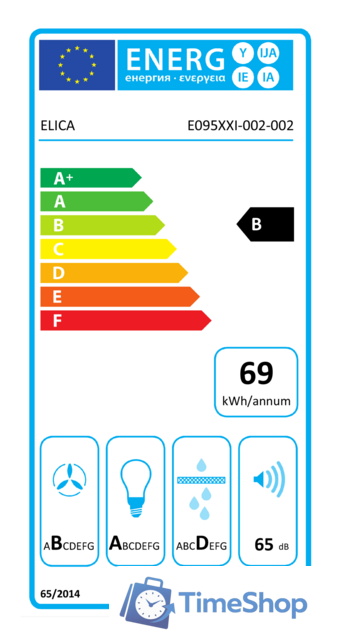 Кухонная вытяжка Elica Sweet Cast iron/F/85 [PRF0120702] - Изображение №5 — Интернет-магазин Time-Shop
