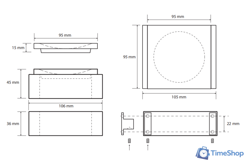 Мыльница Bemeta Gamma 145508312 - Изображение №2 — Интернет-магазин Time-Shop