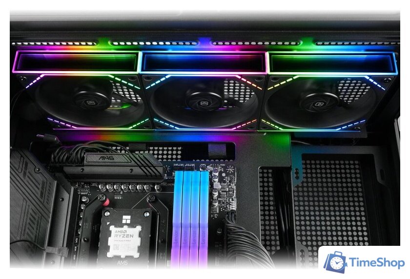 Комплект вентиляторов для корпуса Thermalright TL-M12Q X3 (черный) - Изображение №8 — Интернет-магазин Time-Shop