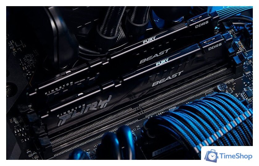 Оперативная память Kingston FURY Beast 16ГБ DDR5 6000 МГц KF560C30BBE-16 - Изображение №4 — Интернет-магазин Time-Shop