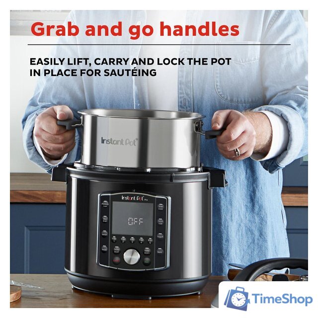 Мультиварка-скороварка Instant Pot Pro 6 - Изображение №4 — Интернет-магазин Time-Shop