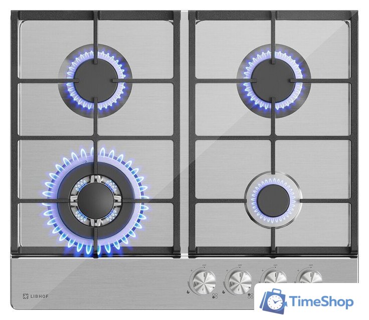Варочная панель Libhof GS-604 (серебристый) - Изображение №1 — Интернет-магазин Time-Shop