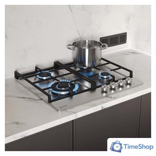 Варочная панель Libhof GS-604 (серебристый) - Изображение №4 — Интернет-магазин Time-Shop