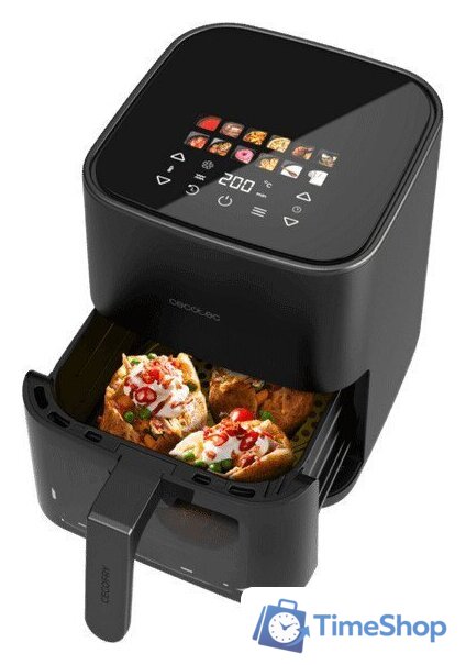 Аэрогриль (аэрофритюрница) Cecotec Cecofry&Grill Duoheat 4000 - Изображение №4 — Интернет-магазин Time-Shop