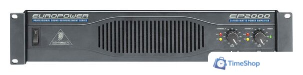Усилитель мощности Behringer EUROPOWER EP2000 - Изображение №1 — Интернет-магазин Time-Shop