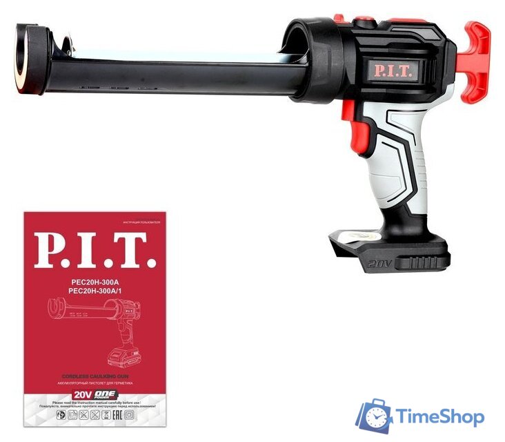 Пистолет для герметика P.I.T. PEC20H-300A Solo (без АКБ) - Изображение №3 — Интернет-магазин Time-Shop
