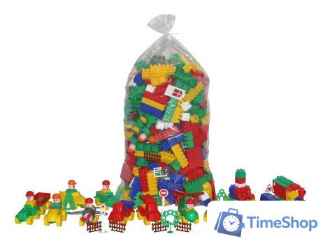 Конструктор Полесье 52575 Строитель - Изображение №1 — Интернет-магазин Time-Shop