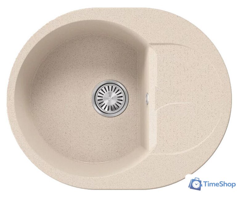 Кухонная мойка Polygran Atol-620 (кремовый) - Изображение №1 — Интернет-магазин Time-Shop