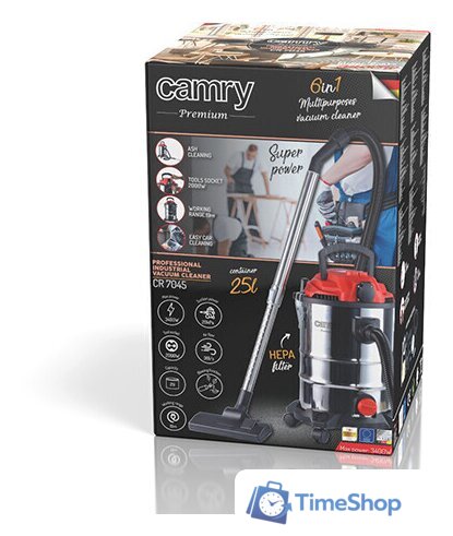 Пылесос CAMRY CR 7045 - Изображение №9 — Интернет-магазин Time-Shop