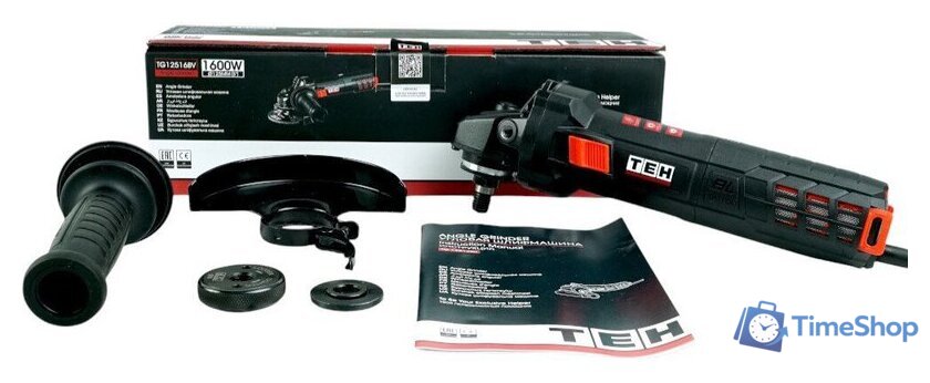 Угловая шлифмашина TEH TG12516BV - Изображение №2 — Интернет-магазин Time-Shop