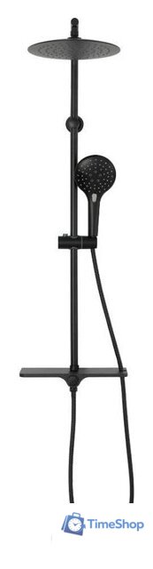Душевая система  Rea Mike REA-P0550 (черный) - Изображение №2 — Интернет-магазин Time-Shop