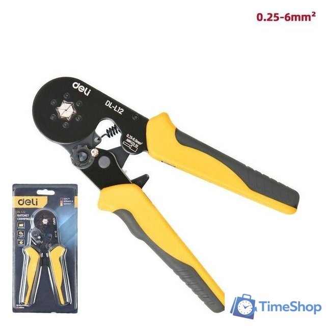 Пресс-клещи Deli DL-L12 - Изображение №1 — Интернет-магазин Time-Shop