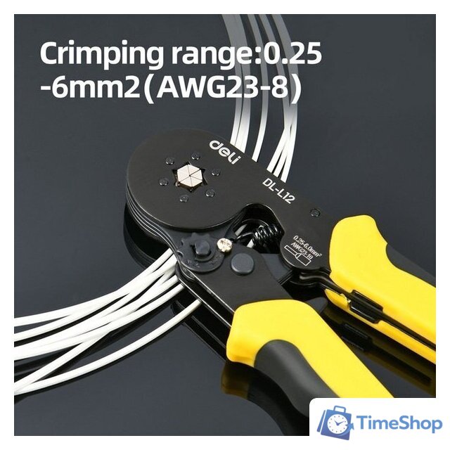 Пресс-клещи Deli DL-L12 - Изображение №3 — Интернет-магазин Time-Shop