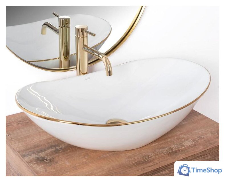 Умывальник Rea Royal (белый) - Изображение №2 — Интернет-магазин Time-Shop