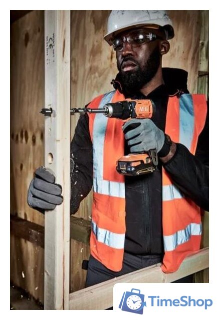 Ударная дрель-шуруповерт AEG Powertools BSB 18G4-202C 4935478631 (с 2-мя АКБ, кейс) - Изображение №3 — Интернет-магазин Time-Shop