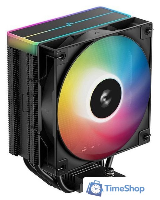 Кулер для процессора DeepCool AG400 BK ARGB V2 R-AG400-BKAMMN-GJD - Изображение №1 — Интернет-магазин Time-Shop