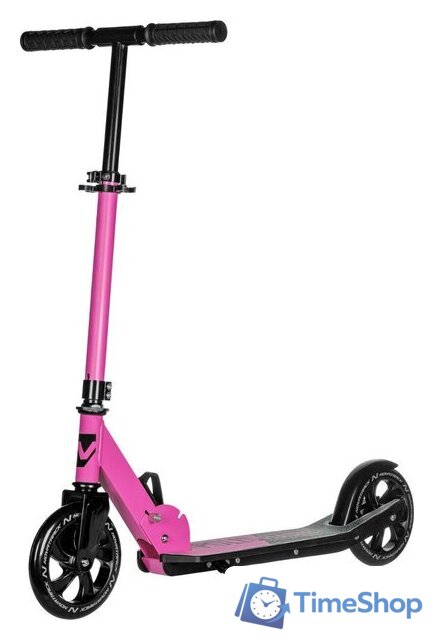 Двухколесный детский самокат Novatrack Polis Plastic 160P.POLIS.PN25 (розовый) - Изображение №1 — Интернет-магазин Time-Shop