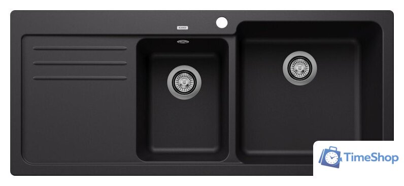 Кухонная мойка Blanco Naya 8 S 525946 (правая, черный) - Изображение №1 — Интернет-магазин Time-Shop