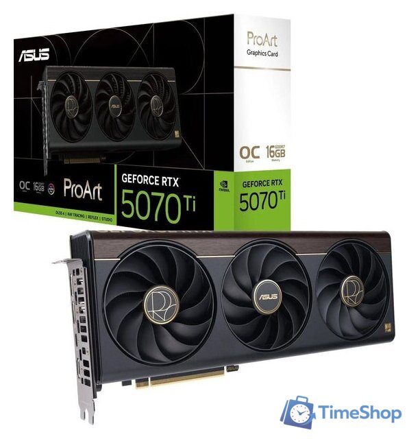 Видеокарта ASUS ProArt GeForce RTX 5070 Ti OC Edition 16GB GDDR7 PROART-RTX5070TI-O16G - Изображение №15 — Интернет-магазин Time-Shop