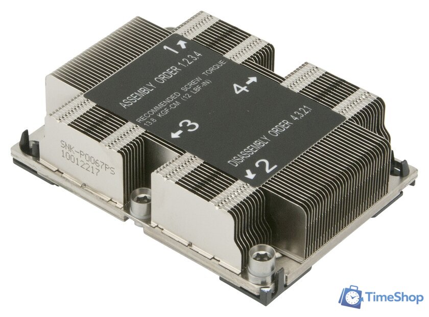 Кулер для процессора Supermicro SNK-P0067PS - Изображение №1 — Интернет-магазин Time-Shop