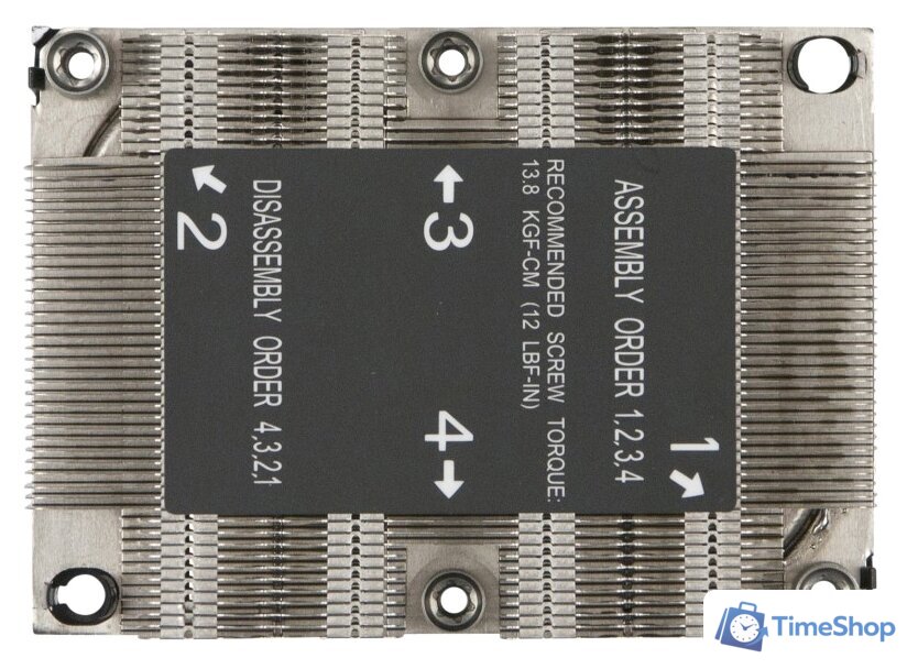Кулер для процессора Supermicro SNK-P0067PS - Изображение №3 — Интернет-магазин Time-Shop