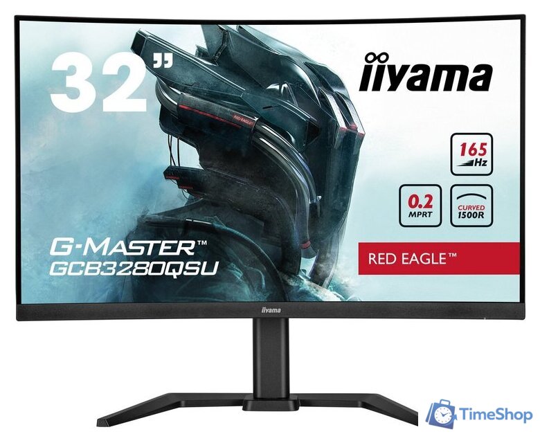 Игровой монитор iiyama G-Master Red Eagle Curved GCB3280QSU-B1 - Изображение №1 — Интернет-магазин Time-Shop