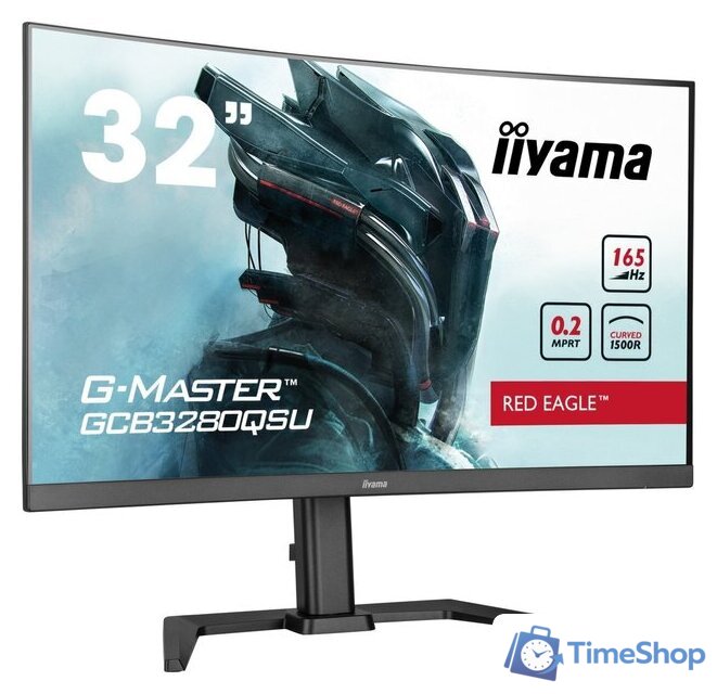 Игровой монитор iiyama G-Master Red Eagle Curved GCB3280QSU-B1 - Изображение №2 — Интернет-магазин Time-Shop