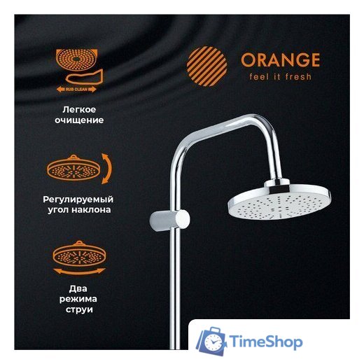 Душевая система  ORANGE M41-913cr - Изображение №6 — Интернет-магазин Time-Shop