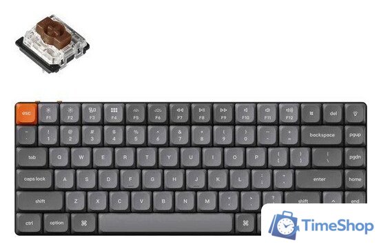 Клавиатура Keychron K3 Max RGB K3M-H3-RU (Gateron Low Profile Brown 2.0) - Изображение №1 — Интернет-магазин Time-Shop