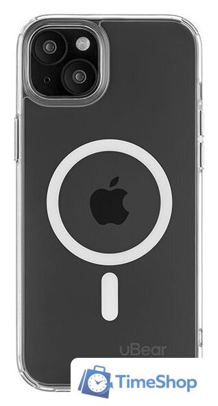 Чехол для телефона uBear Real Mag для iPhone 15 Plus (прозрачный) - Изображение №2 — Интернет-магазин Time-Shop