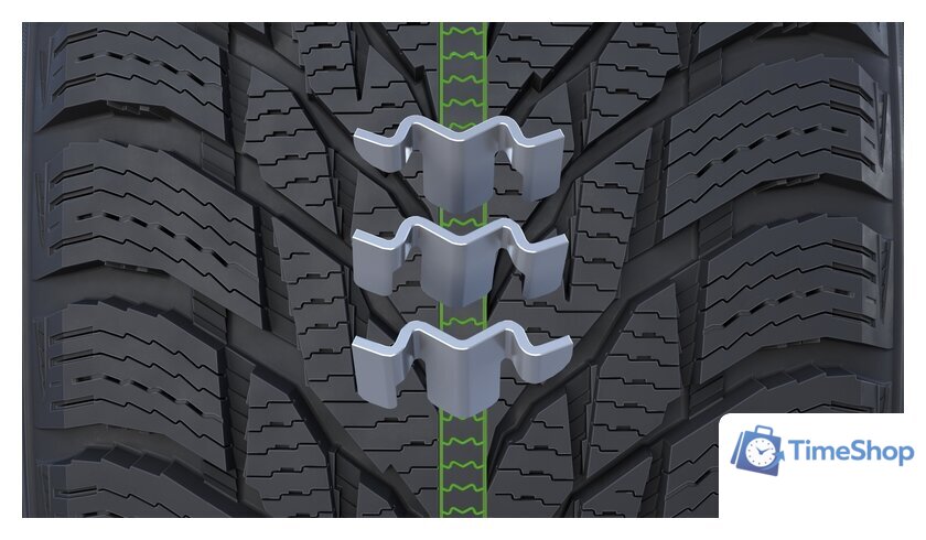 Зимние шины Nokian Tyres Hakkapeliitta R3 225/55R17 101R - Изображение №13 — Интернет-магазин Time-Shop