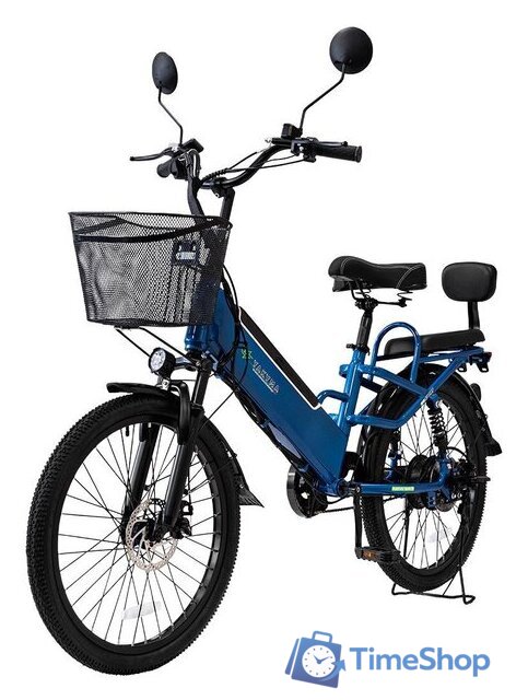 Электровелосипед Yakama S3 (синий) - Изображение №1 — Интернет-магазин Time-Shop